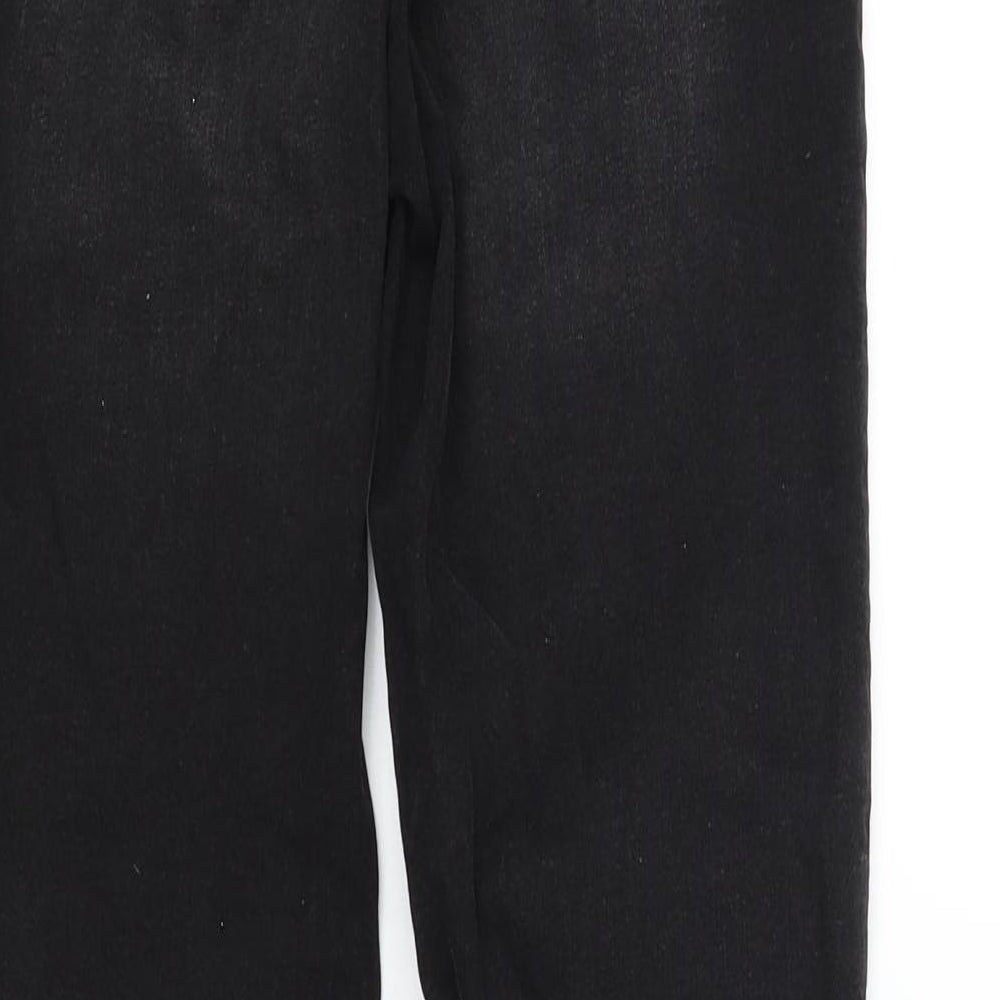 Denim & Co. Womens Black   Skinny Jeans Size 10 L29 in