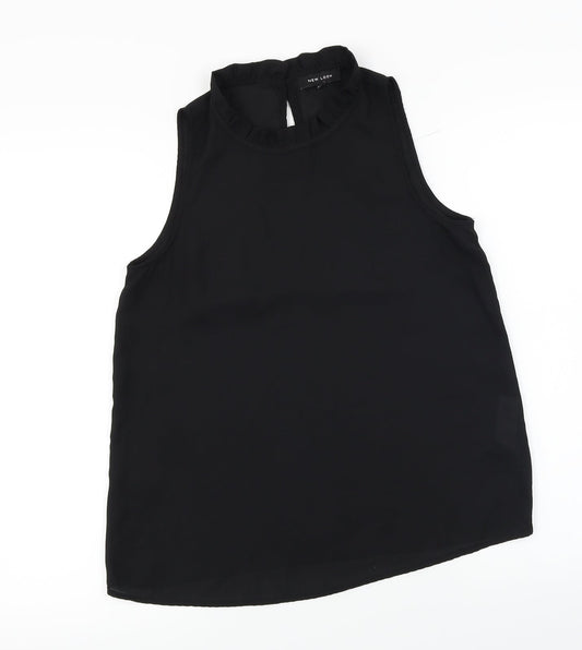 New Look  Womens Black   Basic T-Shirt Size 8