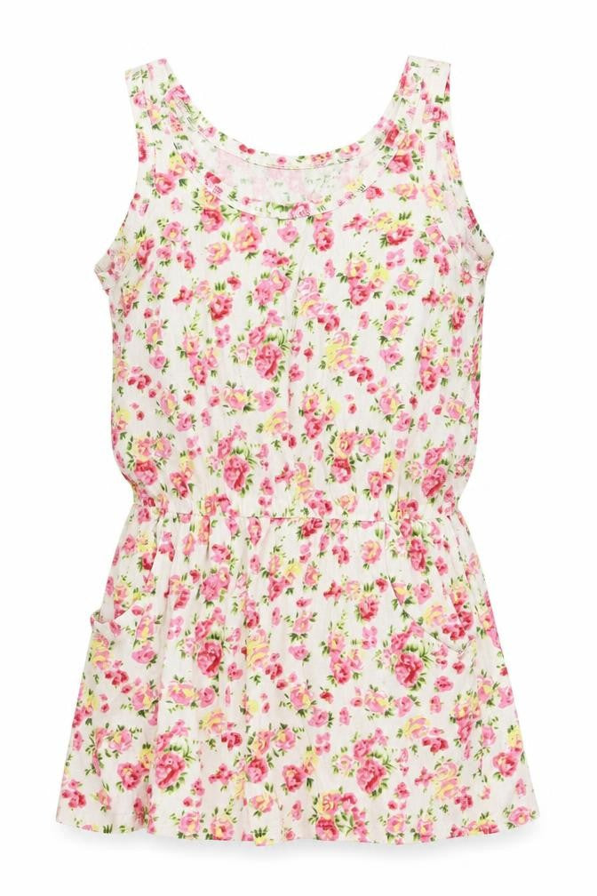 Authentic Womens Ivory Floral  Basic Blouse Size 16