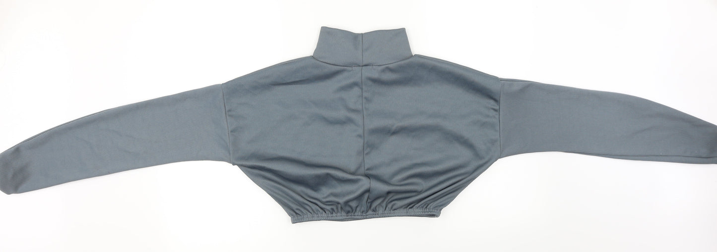 PRETTYLITTLETHING Womens Grey   Pullover Jumper Size 6