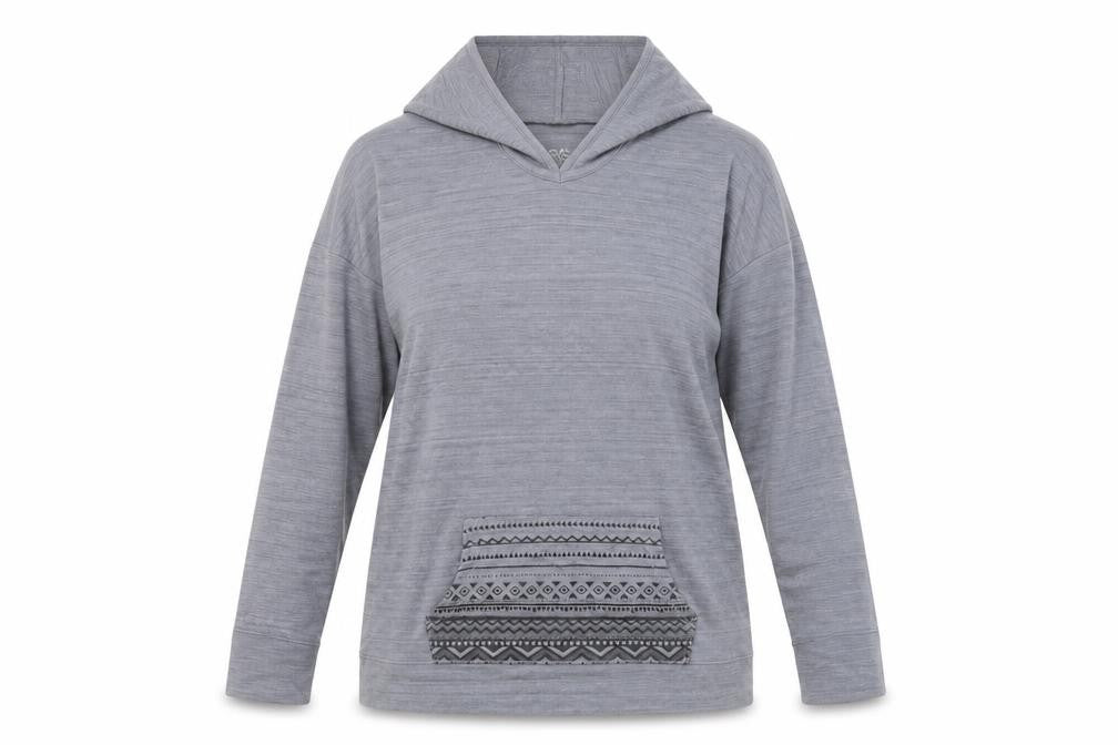 Justice  Womens Grey   Pullover Hoodie Size 14
