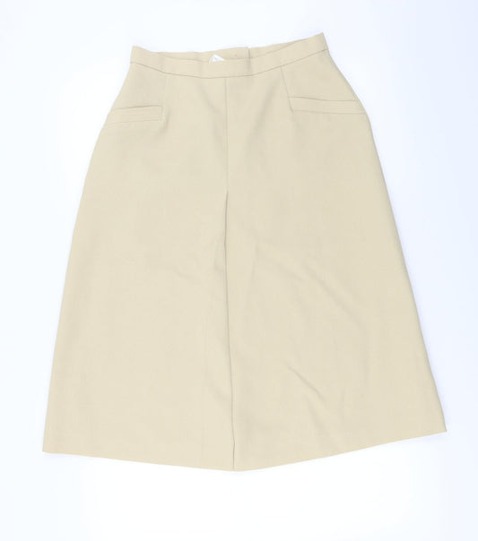 Preworn  Womens Beige   A-Line Skirt Size XL