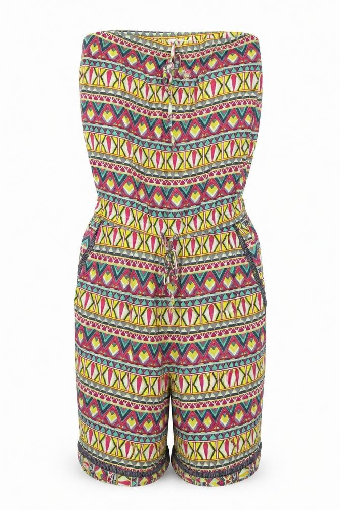 NEXT  Womens Red Herringbone  Jumpsuit One-Piece Size 10
