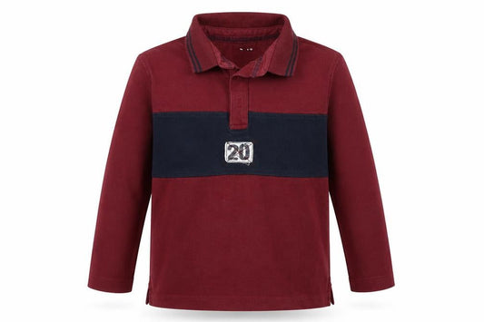 Preworn Boys Red   Basic T-Shirt Size 4 Years