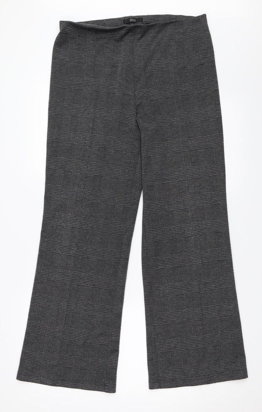 Marks and Spencer Womens Grey   Trousers  Size 12 L29 in