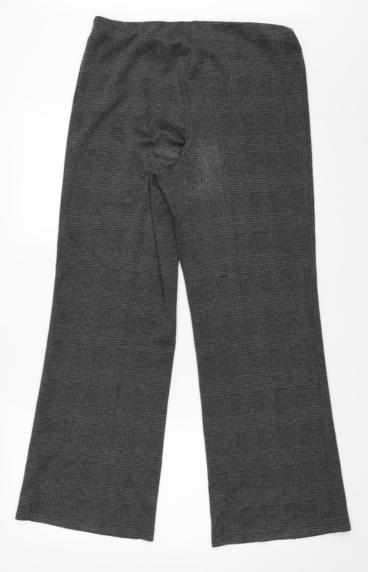 Marks and Spencer Womens Grey   Trousers  Size 12 L29 in