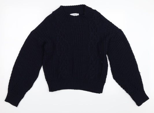In the Style Womens Blue   Pullover Jumper Size 6