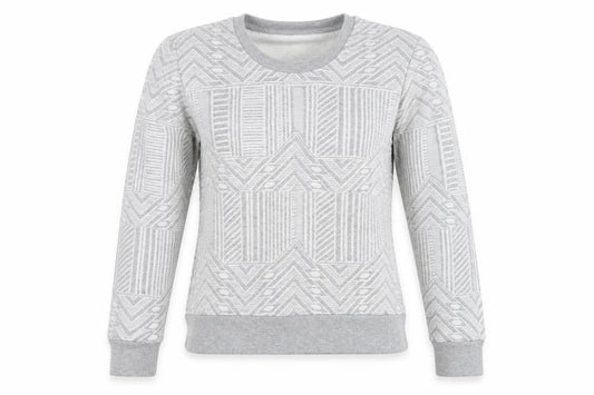 Miss Selfridge Womens Grey   Pullover Sweatshirt Size 8