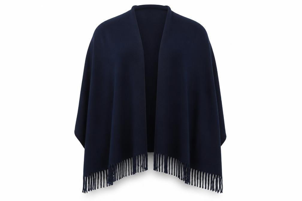 Preworn Womens Blue   Cape Jumper One Size
