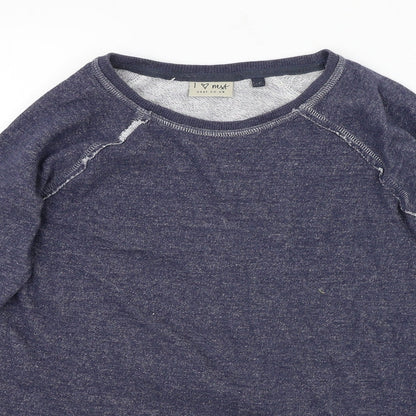 Next Girls Blue  Rayon Pullover Jumper Size 12 Years