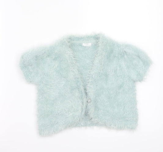 NEXT Girls Blue   Cardigan Jumper Size 10 Years