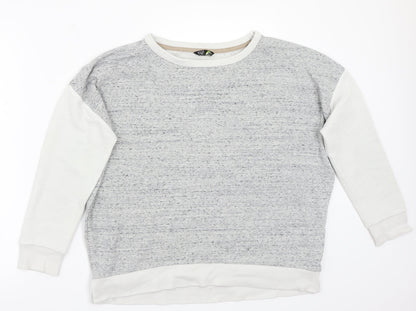 Preloved Pep&co Womens Grey   Pullover Jumper Size S - Front