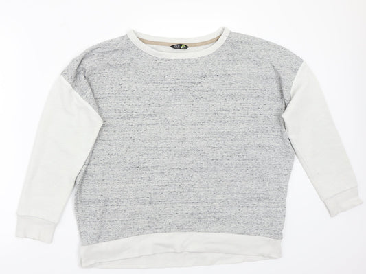Pep&co Womens Grey   Pullover Jumper Size S