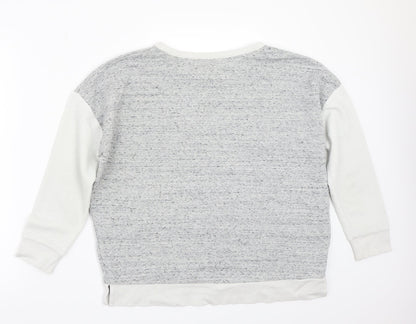 Preloved Pep&co Womens Grey   Pullover Jumper Size S - Back