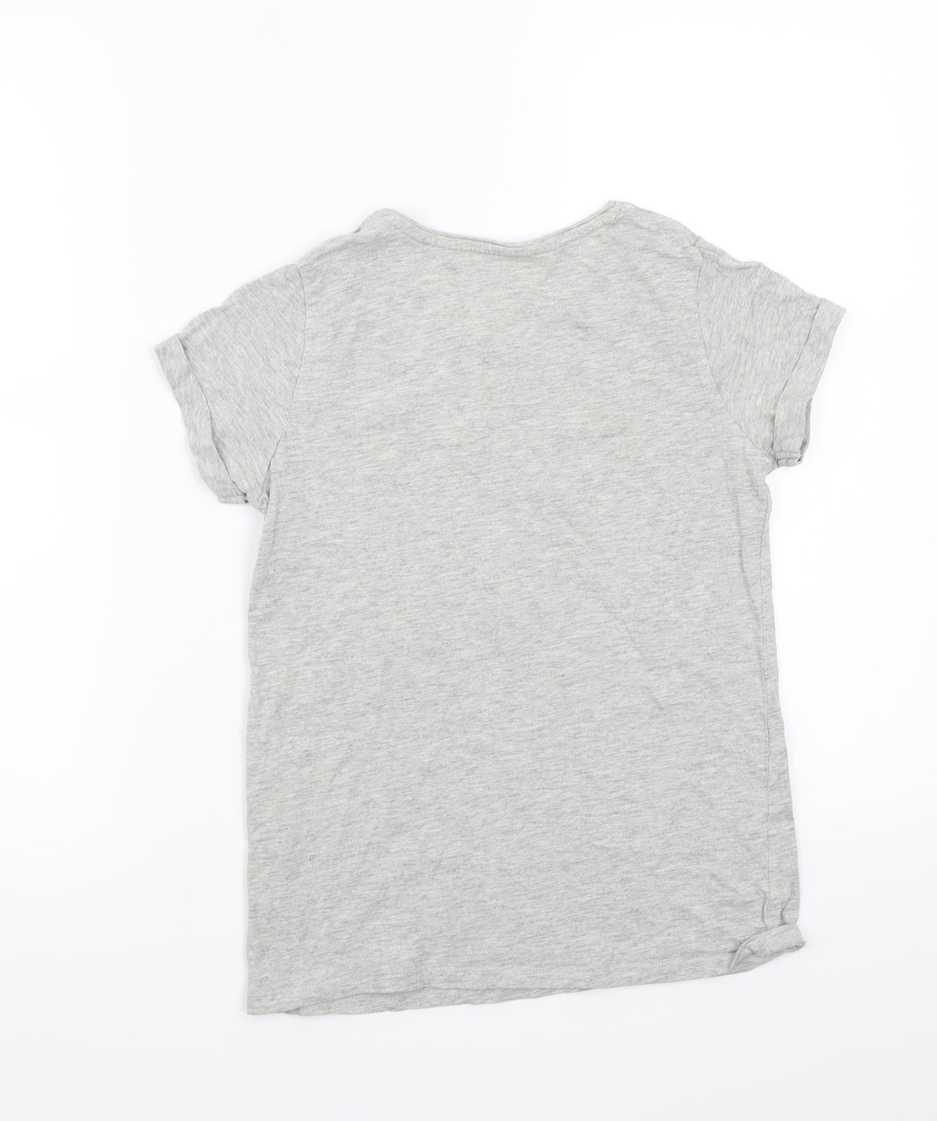 Primark Girls Grey   Basic T-Shirt Size 11 Years