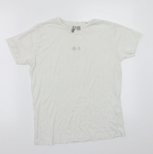 ASOS Womens White   Basic T-Shirt Size 6
