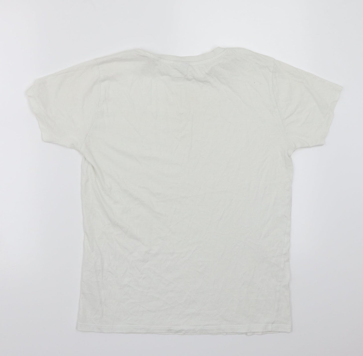 ASOS Womens White   Basic T-Shirt Size 6