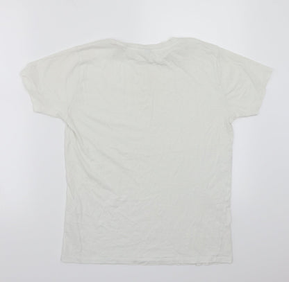 ASOS Womens White   Basic T-Shirt Size 6