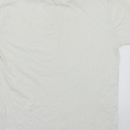 ASOS Womens White   Basic T-Shirt Size 6