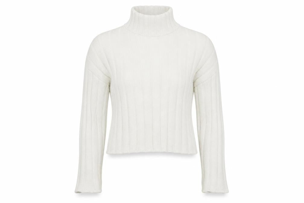 SheIn Womens White   Pullover Jumper Size XS