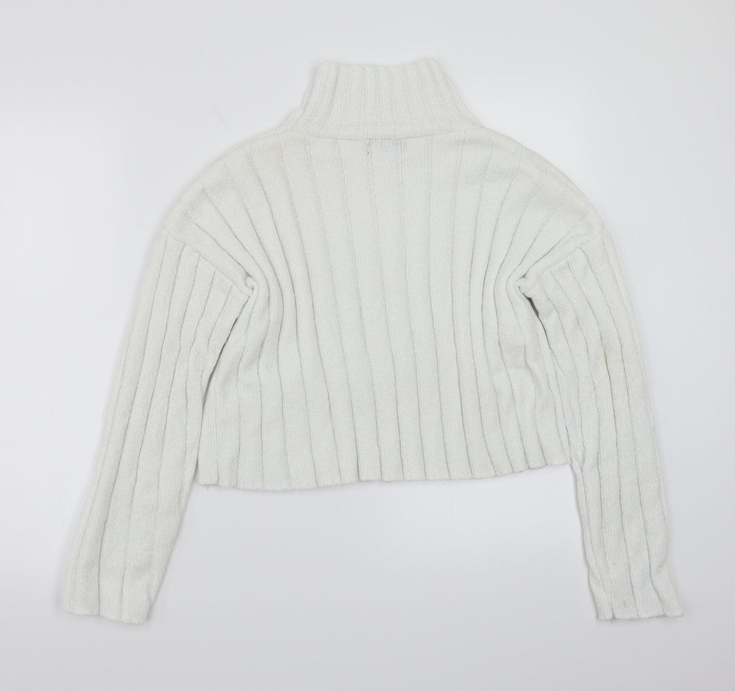 SheIn Womens White   Pullover Jumper Size XS