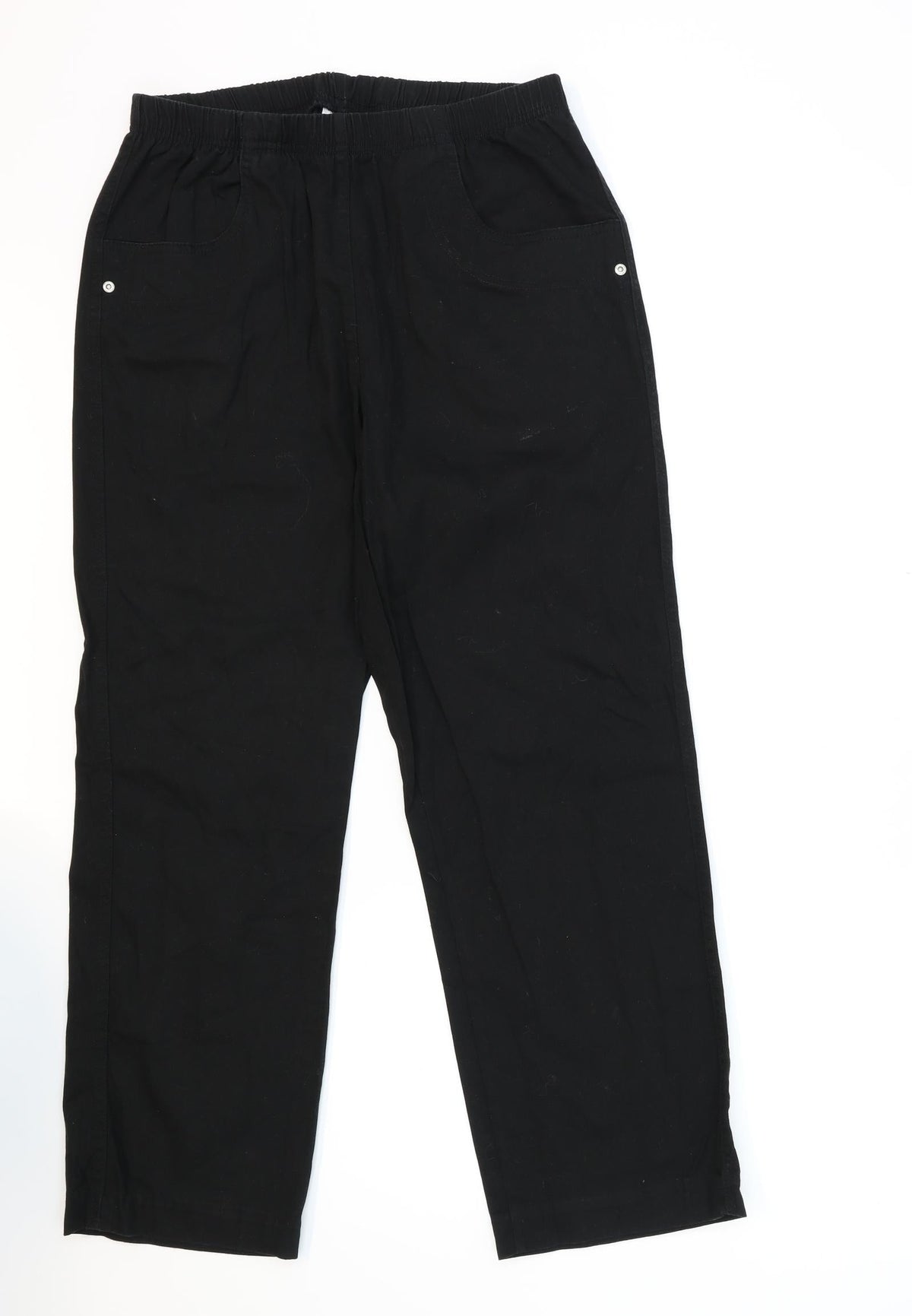Signature Womens Blue   Trousers  Size L L27 in
