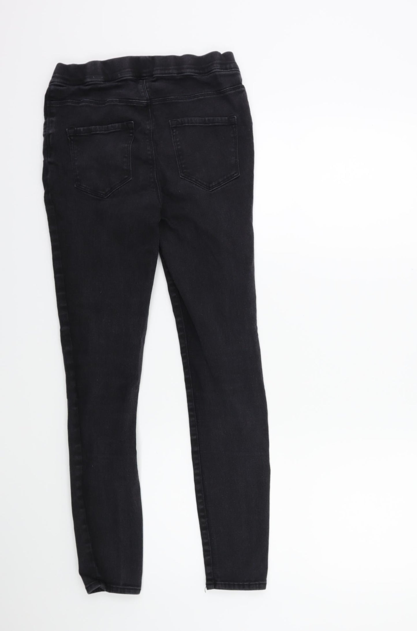 George Womens Black  Denim Jegging Jeans Size 10 L26 in