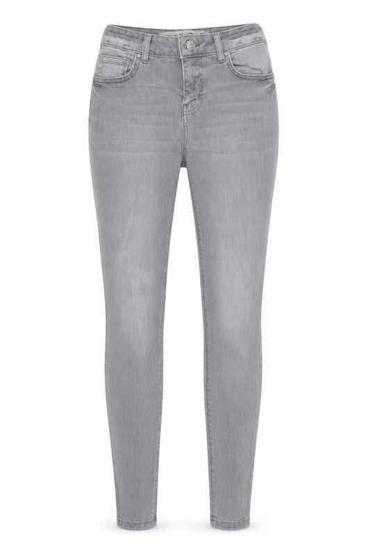 Denim & Co. Womens Grey  Denim Skinny Jeans Size 8 L29 in