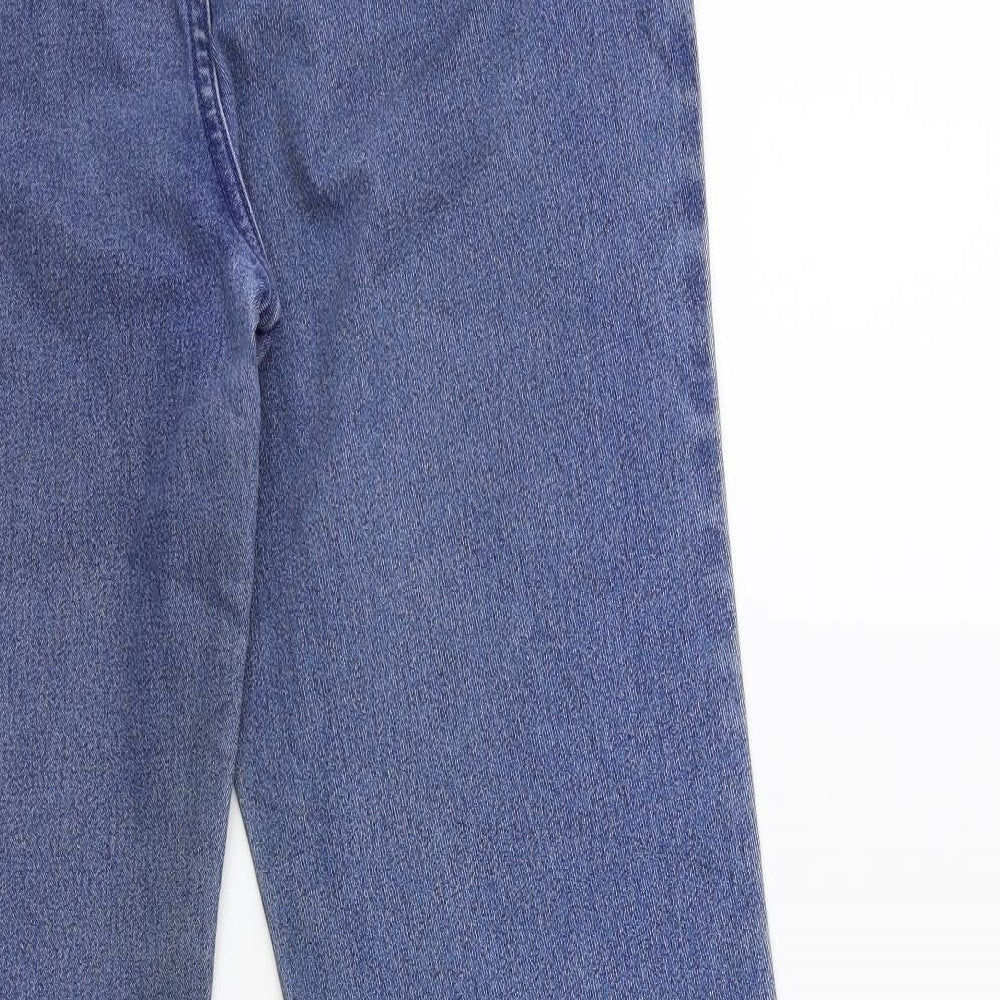 lafeinier Womens Blue  Denim Tapered Jeans Size 28 in L27 in