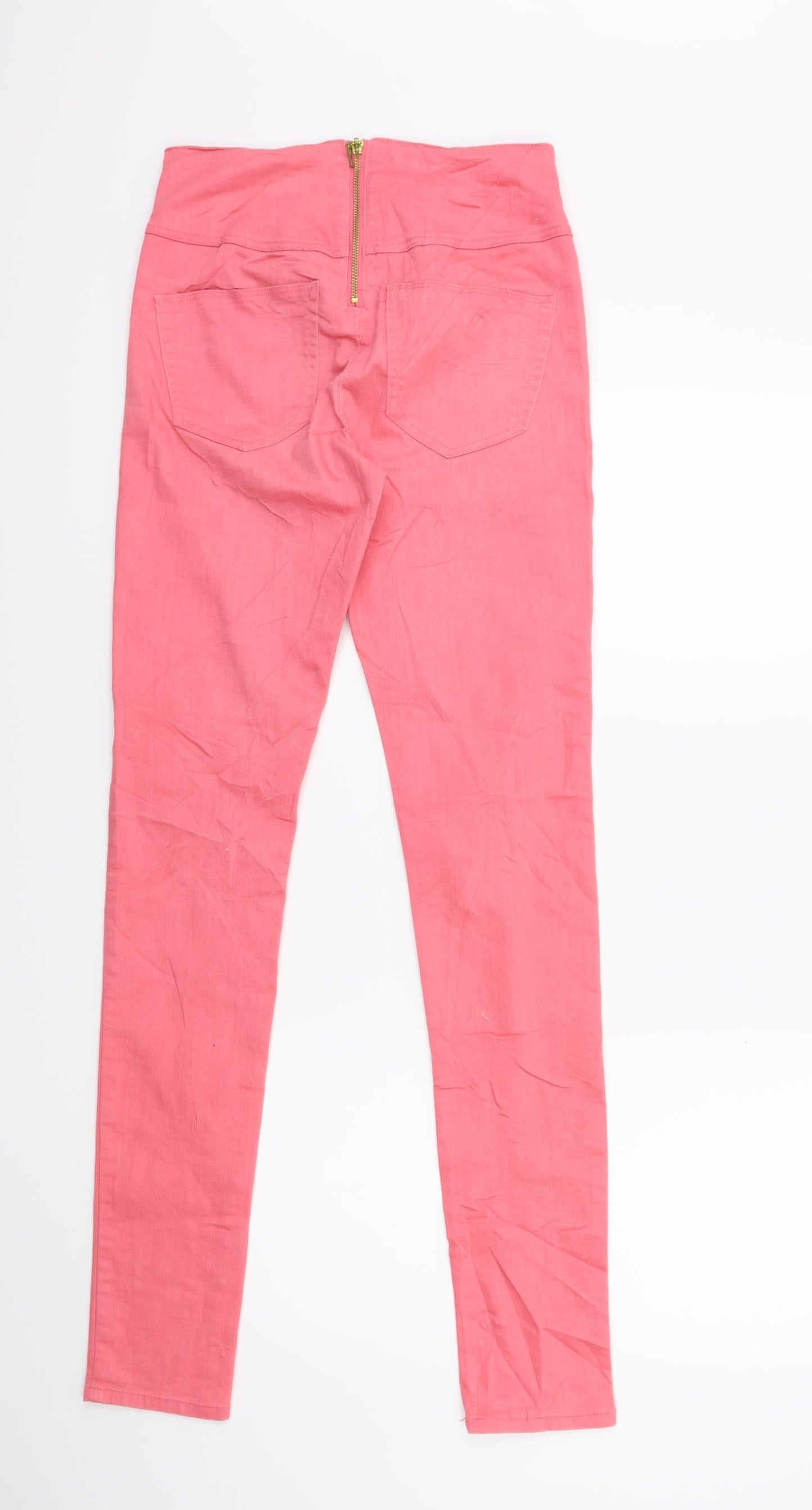 VERO MODA Womens Pink  Denim Skinny Jeans Size XS L32 in