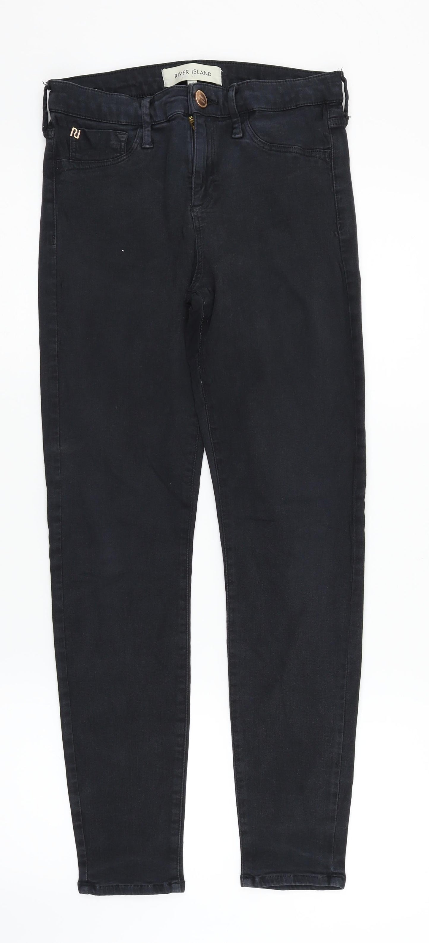 River Island Womens Black   Trousers  Size 10 L26 in