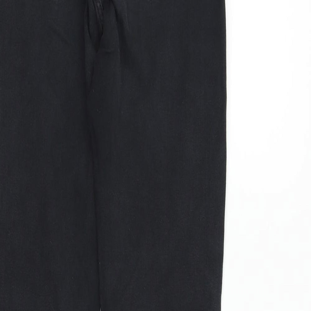 River Island Womens Black   Trousers  Size 10 L26 in