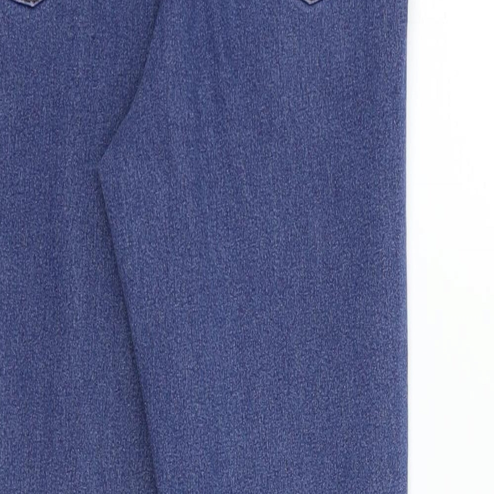 deniem & co Womens Blue   Straight Jeans Size 12 L28 in