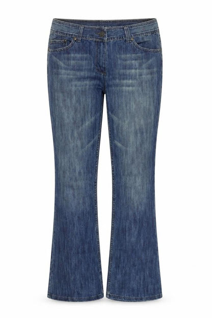 Denim & Co. Womens Blue   Trousers  Size 16 L29 in