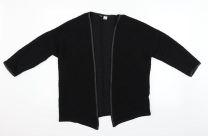 Divided Womens Black   Cardigan Jumper Size M
