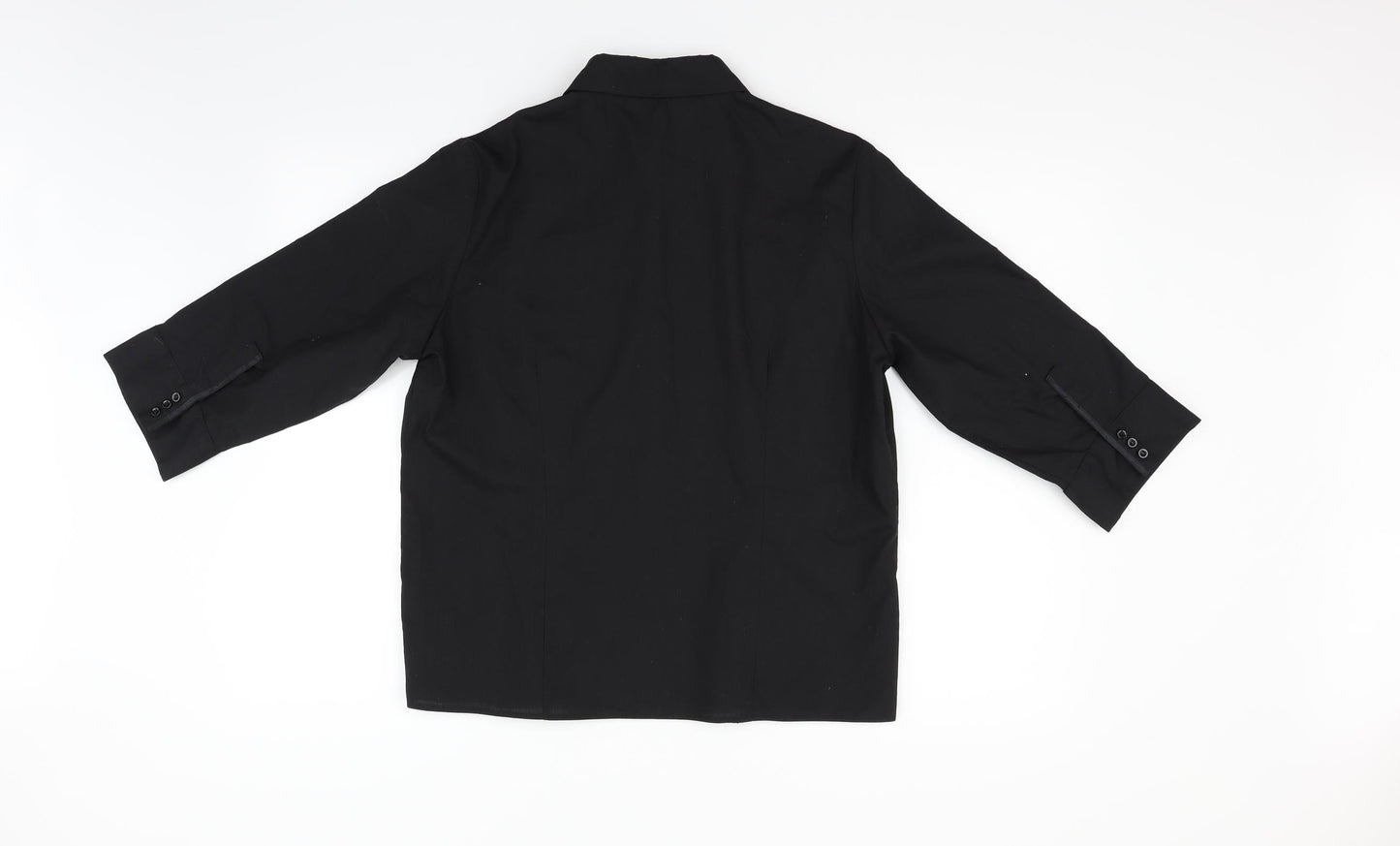 New Look Womens Black   Basic Button-Up Size 18