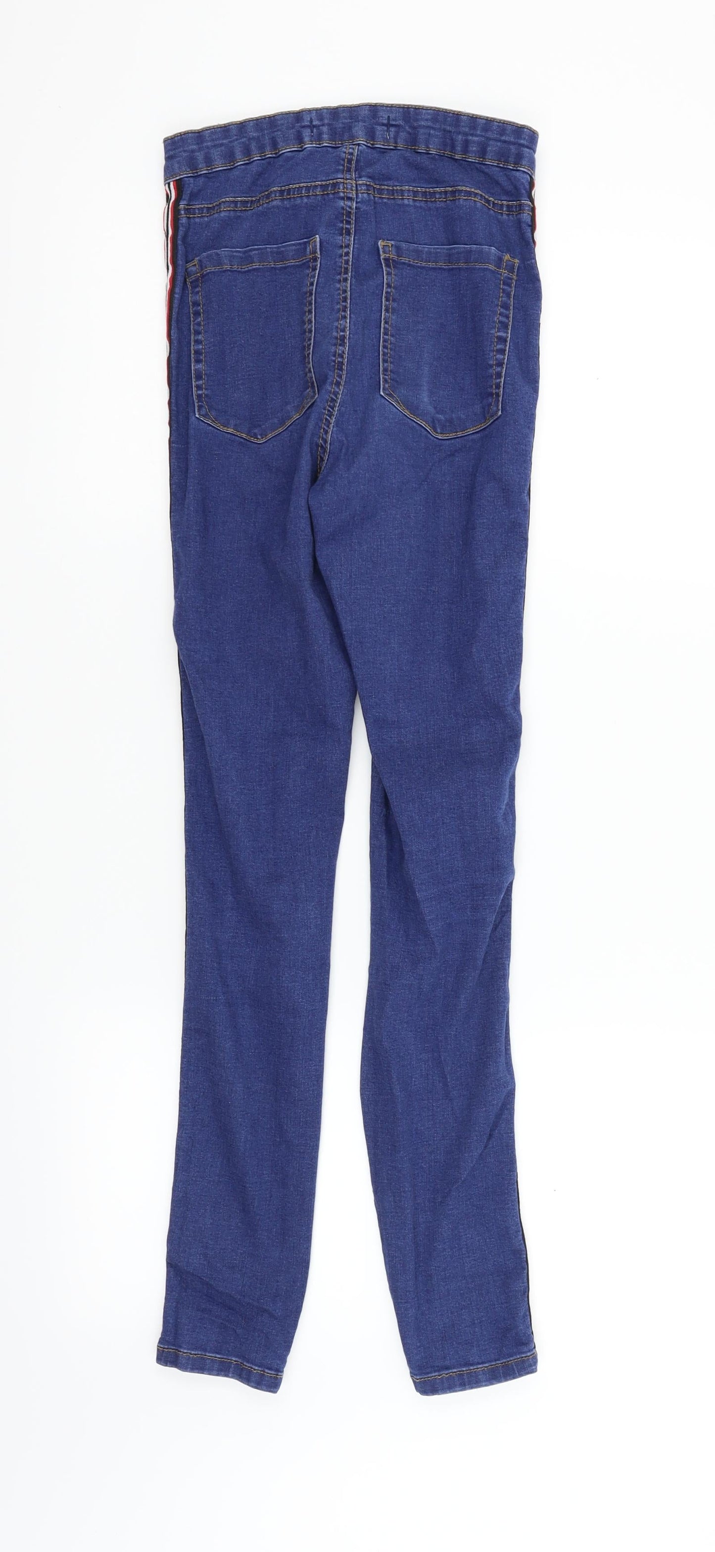 deniem & co Womens Blue   Straight Jeans Size 8 L30 in