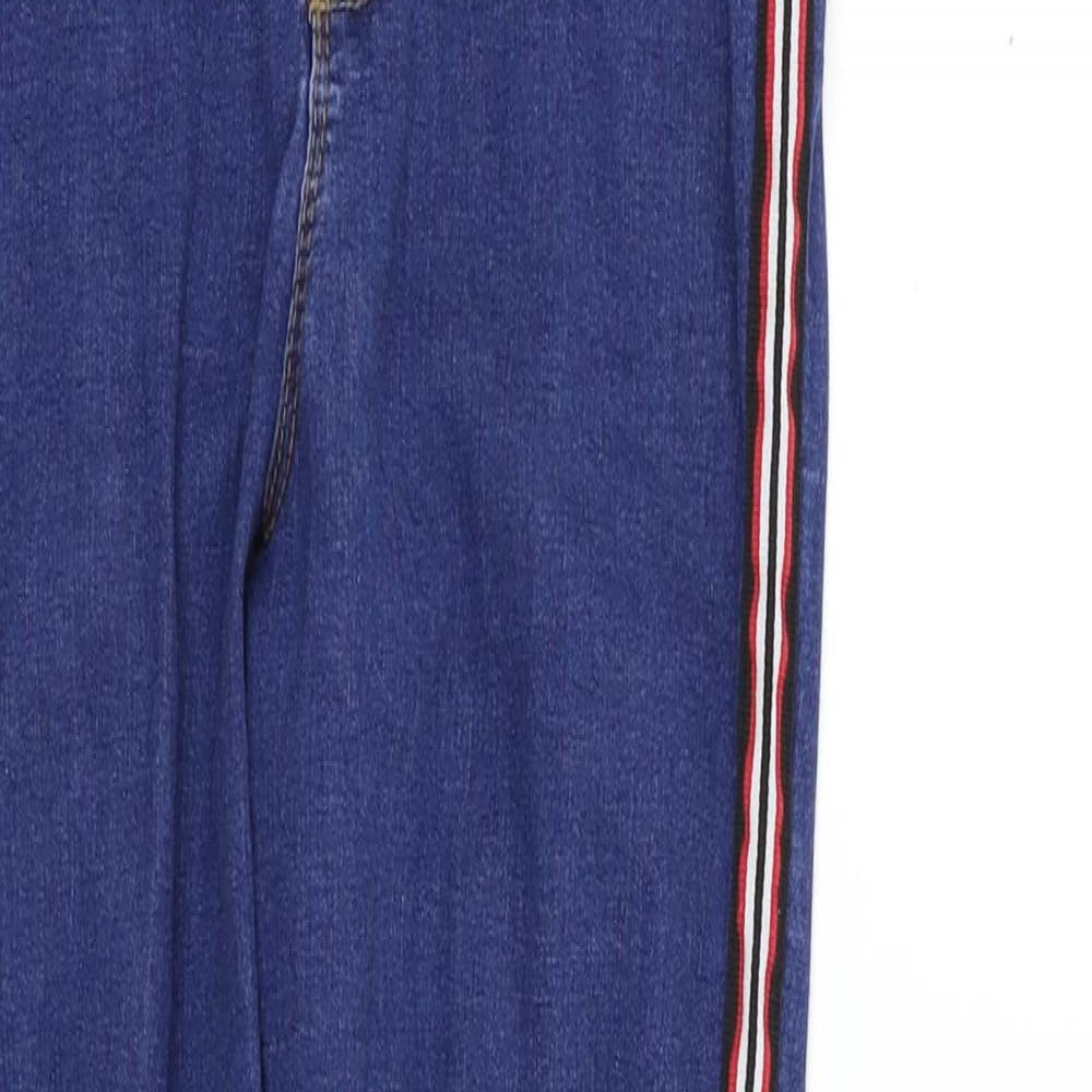 deniem & co Womens Blue   Straight Jeans Size 8 L30 in