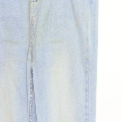 Denim & Co. Girls Blue   Straight Jeans Size 13-14 Years