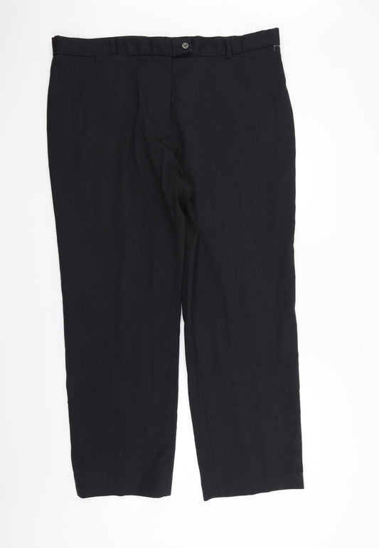 Brook Traverner Womens Black   Trousers  Size 40 in L30 in