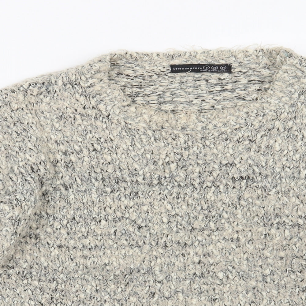Atmosphere Womens Beige   Pullover Jumper Size 8