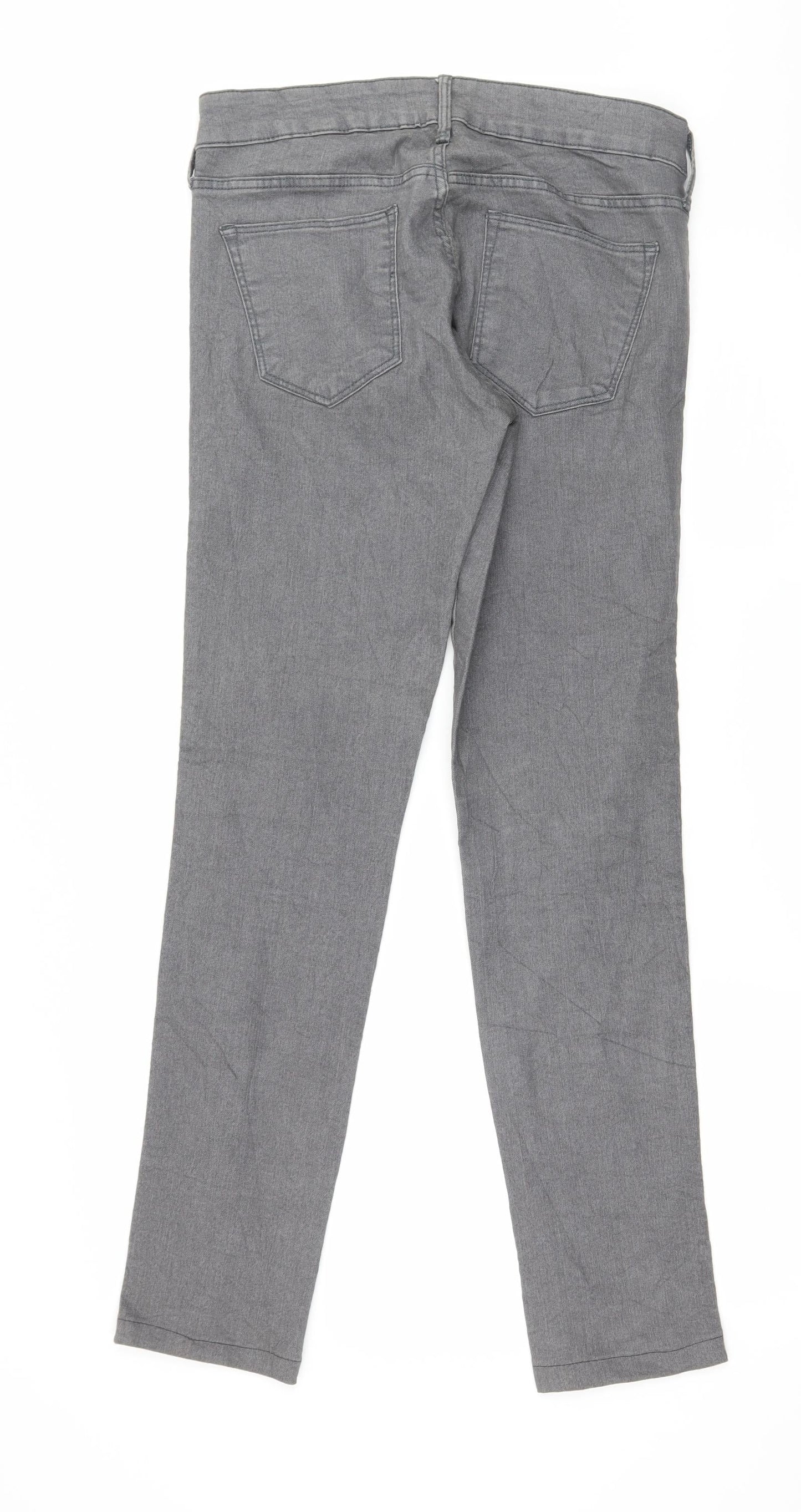 H&M Womens Grey  Denim Skinny Jeans Size 29 in L32 in