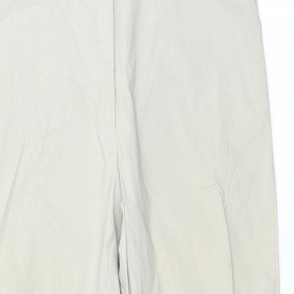b.young Womens Beige   Trousers  Size 14 L27 in