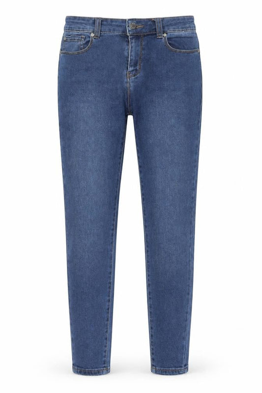 Denim & Co. Womens Blue  Denim Skinny Jeans Size 12 L27 in