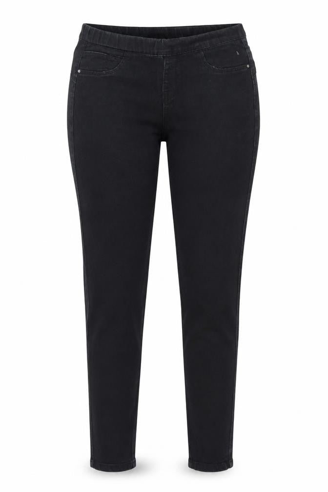 Denim & Co. Womens Black  Denim Skinny Jeans Size 10 L31 in