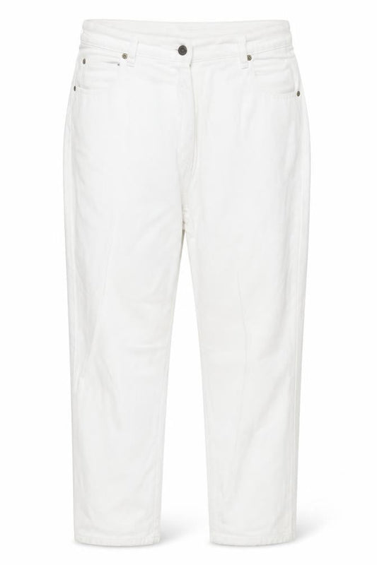 Brooker Womens White  Denim Straight Jeans Size 16 L25 in