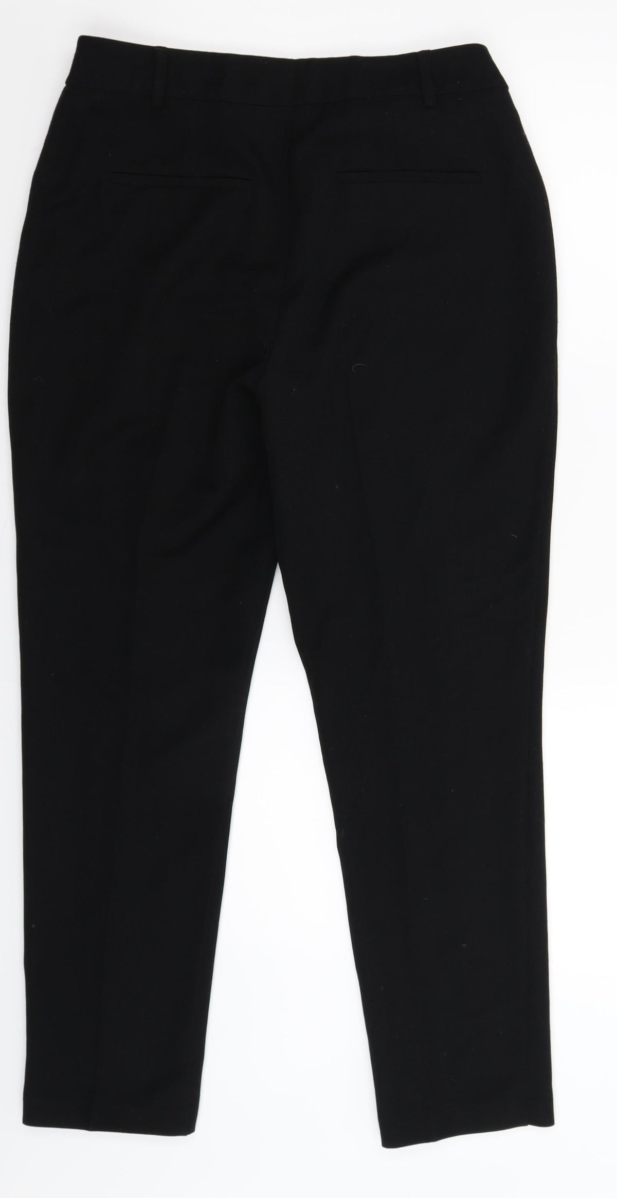 Papaya Womens Black   Trousers  Size 12 L29 in