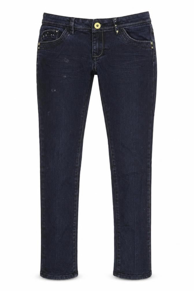 Vivid Womens Blue  Denim Skinny Jeans Size 10 L31 in