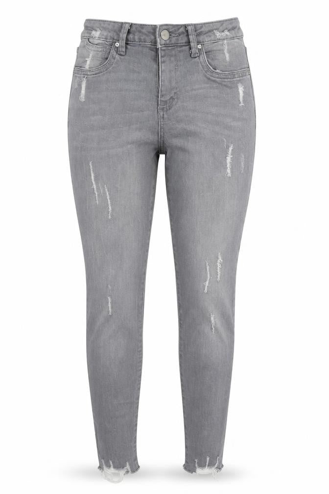 Denim Co Womens Grey  Denim Jegging Jeans Size 10 L27 in