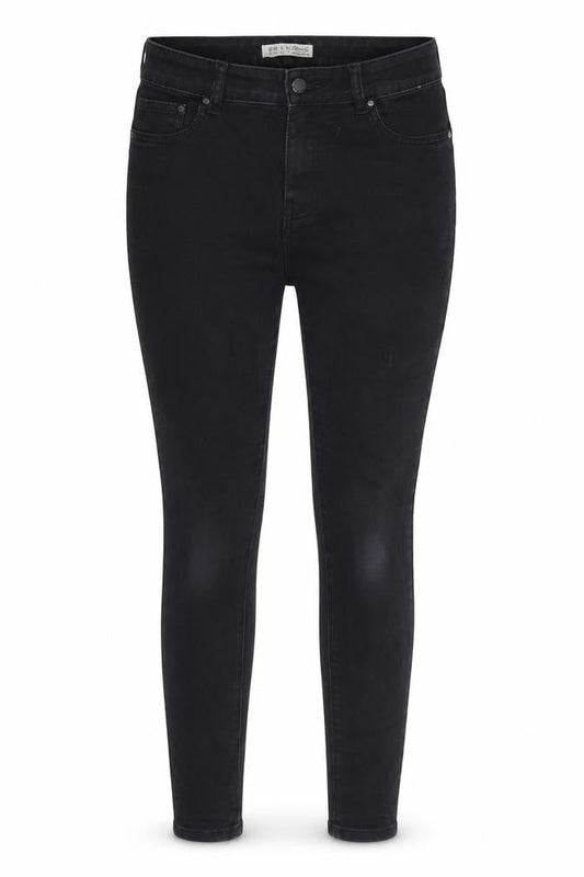 Denim Co Womens Black  Denim Skinny Jeans Size 10 L28 in